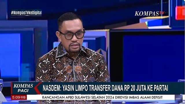 NasDem Ungkap Mantan Mentan Syahrul Yasin Limpo Sumbang Rp 20 Juta: Untuk Bantuan Bencana Alam