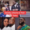 Singer Davido, Chioma and Their Beautiful Twins