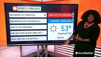 Your Sunday football forecast across the country