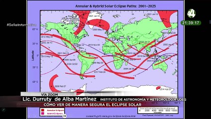 Lic. Durruty Jesús de Alba nos explica sobre el eclipse solar que ocurrirá este 14 de octubre