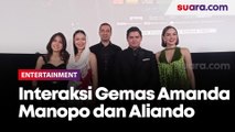 Interaksi Gemas Amanda Manopo dan Aliando Syarief di  Premiere Film Indigo