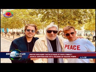 PHOTOS Benjamin Castaldi mari et papa comblé :  double anniversaire qu’il célèbre en grande pompe