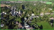 Le Brabant wallon vu du ciel : Le village de Chastre