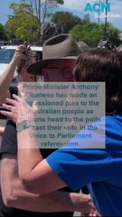 "We must do better": PM Albanese makes final plea to referendum voters