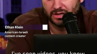 American-Israeli YouTuber, Ethan Klein, breaks down in tears as he talks about some of the videos he’s seen out of Gaza