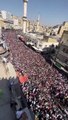 Massive protest on the streets on the streets of Jordan in favor of Palestine.