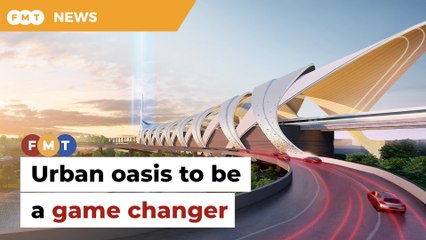 Urban oasis next to RTS Link’s Bukit Chagar station will be game changer