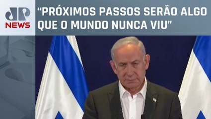 Premiê de Israel diz que operação em Gaza está “apenas no começo”