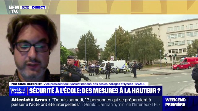 Il faudra faire bien d'autres choses à moyen et à long terme pour la sécurité des établissements scolaires , estime Maxime Reppert (SNACL)