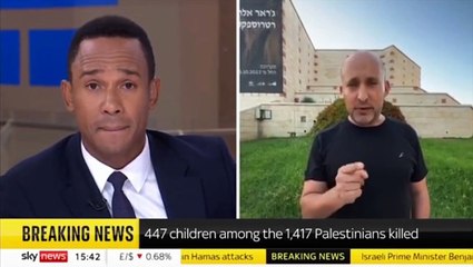 Eski İsrail Başbakanı Bennet soruları duydu sunucuya haraket etti canlı yayından alındı