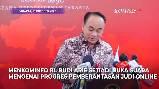Rapat dengan Jokowi, Menkominfo Budi Arie Buka Suara soal Progres Pemberantasan Judi Online