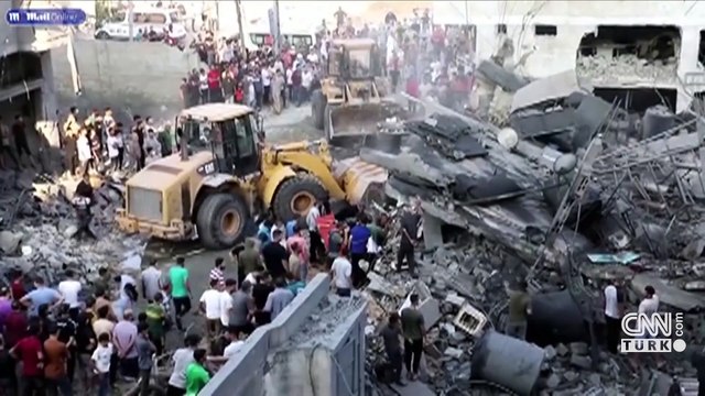 İsrail, Gazze'de konvoy bombaladı: Çok sayıda ölü var