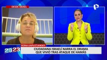 Ciudadana israelí tras ataque de Hamás: 