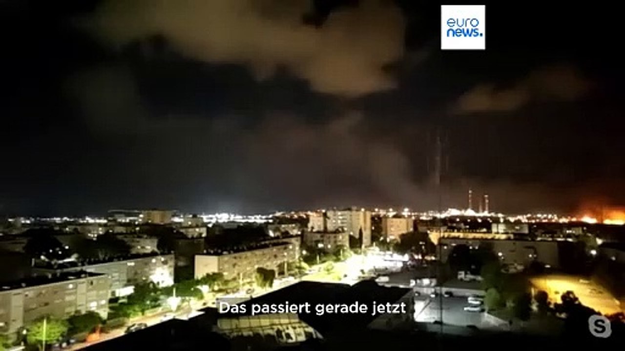 Euronews-Korrespondent berichtet: So fängt Iron Dome Hamas-Raketen über Aschkelon (Video)