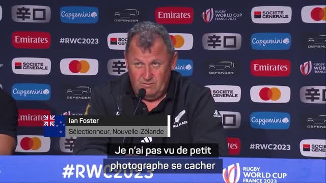 Nouvelle-Zélande - Un espion Irlandais ? Foster : “Je n’ai pas vu de photographe se cacher sous les buissons”