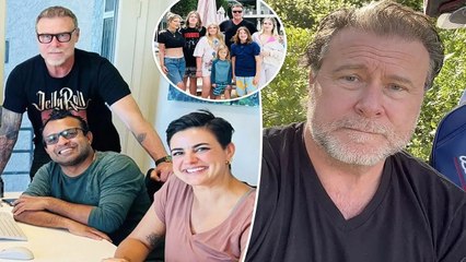 Dean McDermott holds hands with apparent new girlfriend at welfare office after Tori Spelling split