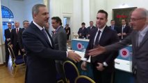 Dışişleri Bakanı Hakan Fidan, Mısır'da Türk iş insanlarıyla bir araya geldi