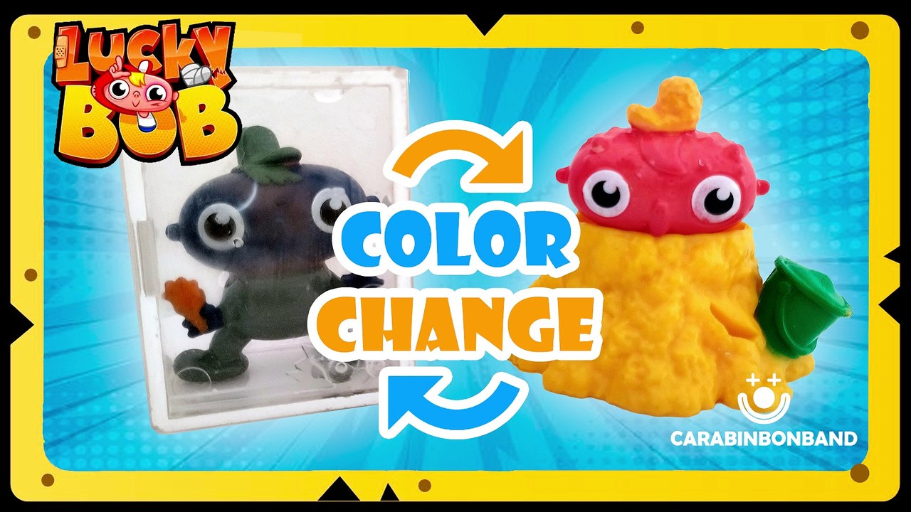 Recordando a Lucky Bob - figuras que cambian de color en el agua - By CARA BIN BON BAND