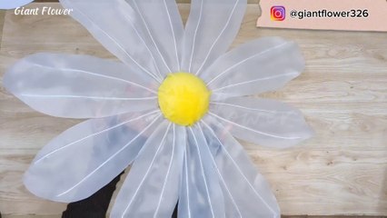 How to Make Giant Flower, Daisy Flower