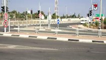 لحظة سقوط صاروخ للمقاومة في سديروت