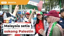 Rakyat Malaysia setia sokong perjuangan Palestin