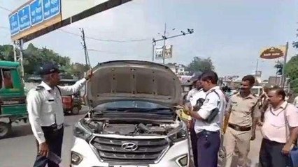 ग्वालियर: आचार संहिता लगते ही अलर्ट मोड में पुलिस,चलाया चेकिंग अभियान