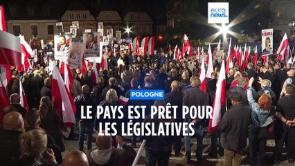 La Pologne se prépare à des législatives cruciales et serrées