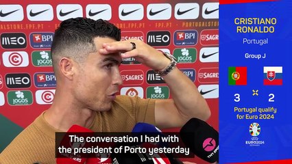 Ronaldo targeting 1,000 goals after Portugal reach Euro 2024