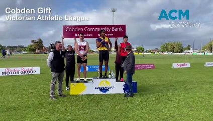Athletics: Cobden Gift 100m men's final
