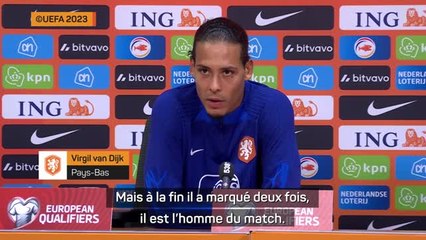 Pays-Bas - van Dijk : “Mbappé, c’est le haut niveau”
