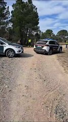 La Guardia Civil auxilia a los viajeros afectados por la avería del AVE en Monteagudo de Salinas