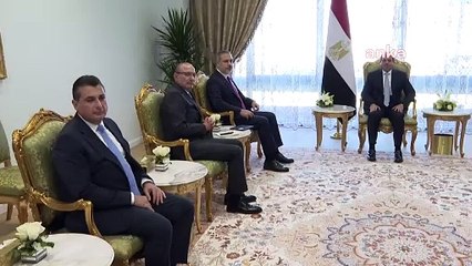 Le Ministre des Affaires étrangères Hakan Fidan a rencontré le Président égyptien Sissi