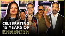 Naseeruddin Shah And Shabana Azmi Celebrate 'Khamosh' 45th Anniversary With Vidhu Vinod Chopra | Uncut