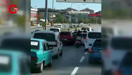 Canını zor kurtardı... Düğün konvoyuna tepki gösteren kişi saldırıya uğradı!