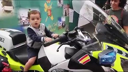 Exhibición de la Guardia Civil en Mojados, Valladolid