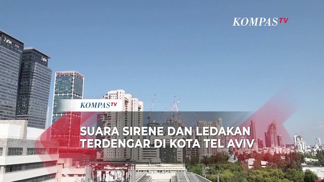 Suara Sirene dan Ledakan Terdengar di Tel Aviv Dampak Konflik Israel dan Kelompok Hamas