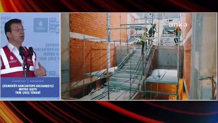 Imamoğlu： ＂Nous ne faisons pas partie de ceux qui planifient des services sur la base de calculs de vote. N'ayez jamais de lunettes qui considèrent les gens comme ceux qui sont nous et ceux qui ne sont pas de nous...
