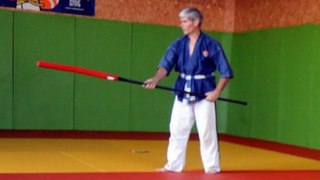 Kobudo sportif: naginata  (kesa otoshi uchi)