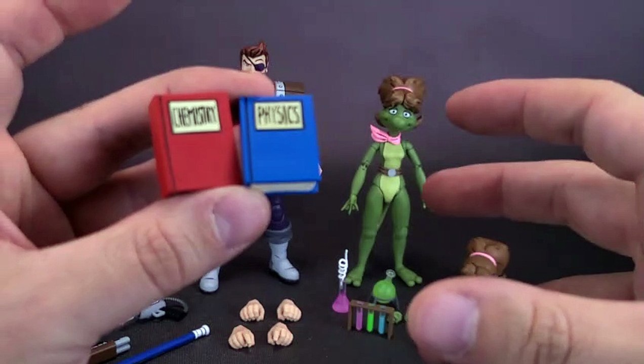 NECA Teenage Mutant Ninja Turtles Dirk Savage and Mona Lisa