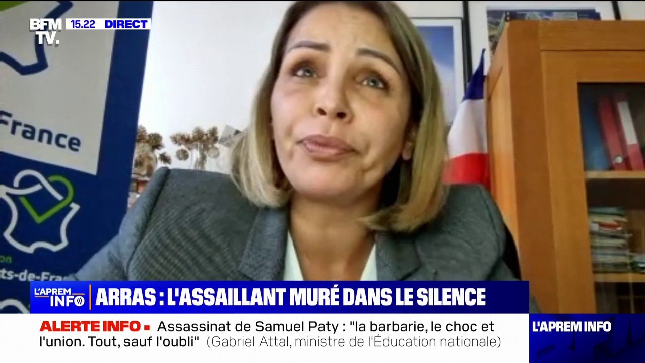 "Elle a entendu monsieur Bernard dire aux élèves «Partez!»": Mabrouka Dhifallah, conseillère régionale LR-Indépendants du Pas-de-Calais et mère de deux élèves du lycée Gambetta, témoigne sur BFMTV