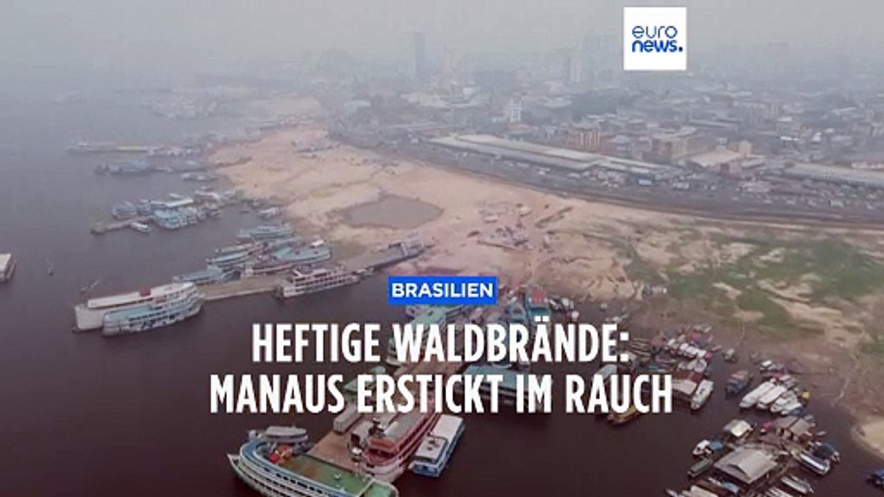 Aktuell schlechteste Luftqualität weltweit: Manaus erstickt im Rauch