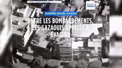 Plus d'un demi-million de Palestiniens encore dans le nord de la bande de Gaza, Israël va frapper