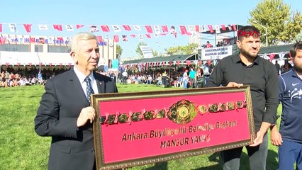 Gazipaşa Yağlı Güreşleri Ankara'da Başladı