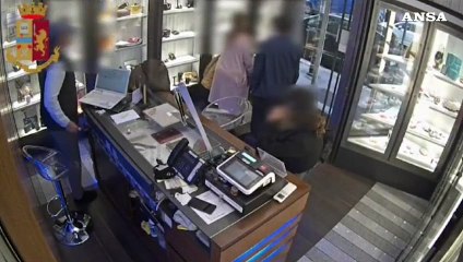 Viterbo, arrestata banda autrice di quattro furti in gioiellerie