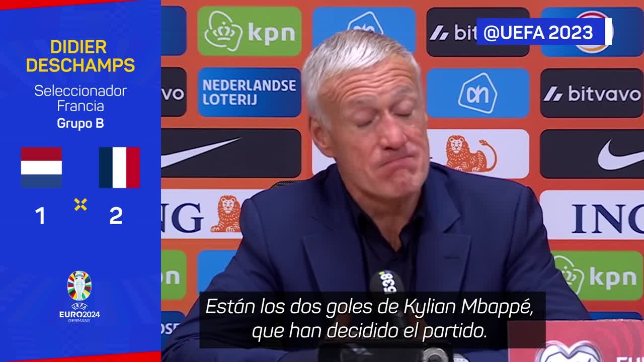 Deschamps sobre Mbappé