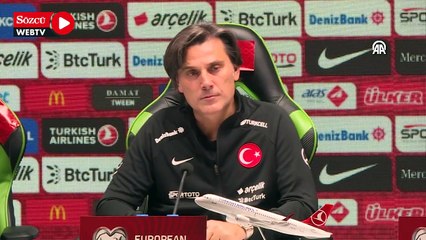 Vincenzo Montella: Herhangi bir şekilde anksiyeteye yol açmadan…