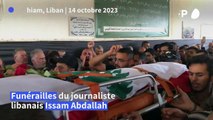 Liban: funérailles d'un journaliste de Reuters tué dans le sud du pays