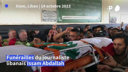 Liban: funérailles d'un journaliste de Reuters tué dans le sud du pays
