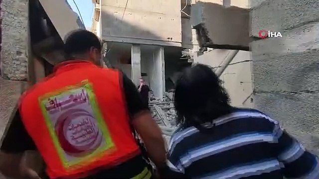 İsrail ordusu bu kez de Gazze'deki mülteci kampını hedef aldı: Çok sayıda ölü var