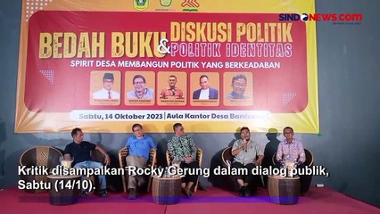 Dinasti Politik sedang Disiapkan, Kontroversi Rocky Gerung Kembali Mencuat